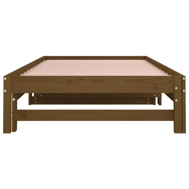 Multifunctionele slaapbank van massief grenenhout met diverse afmetingen - Bedden & bedframes
