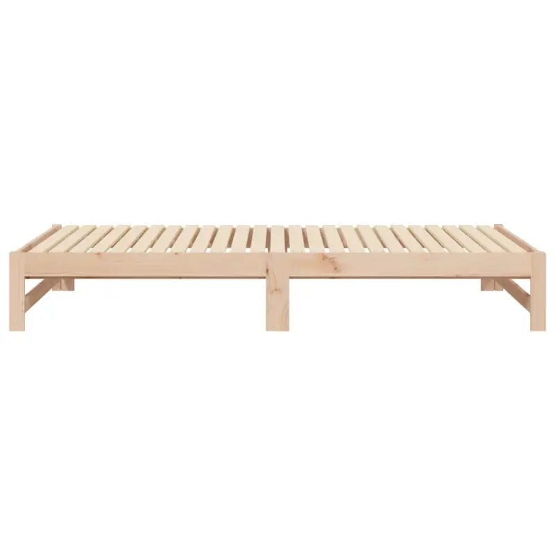 Multifunctionele slaapbank van massief grenenhout met ideale afmetingen - Bedden & bedframes