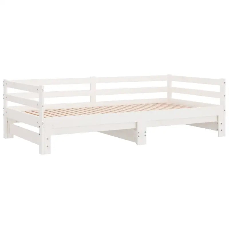 Multifunctionele slaapbank van massief grenenhout met optimale afmetingen - Bedden & bedframes