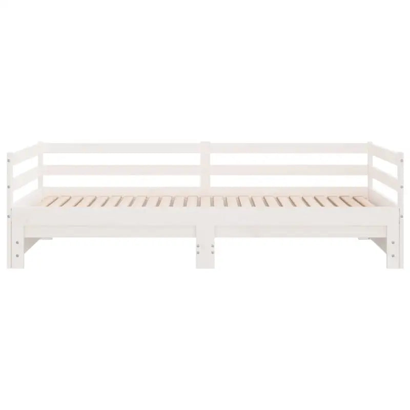 Multifunctionele slaapbank van massief grenenhout met optimale afmetingen - Bedden & bedframes