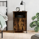 Nachtkastje van bewerkt hout met elegant en tijdloos ontwerp - Nachtkastjes