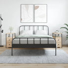 Nachtkastje van bewerkt hout met verstelbare poten voor stijl en comfort - Sonoma eiken / 2 - Nachtkastjes
