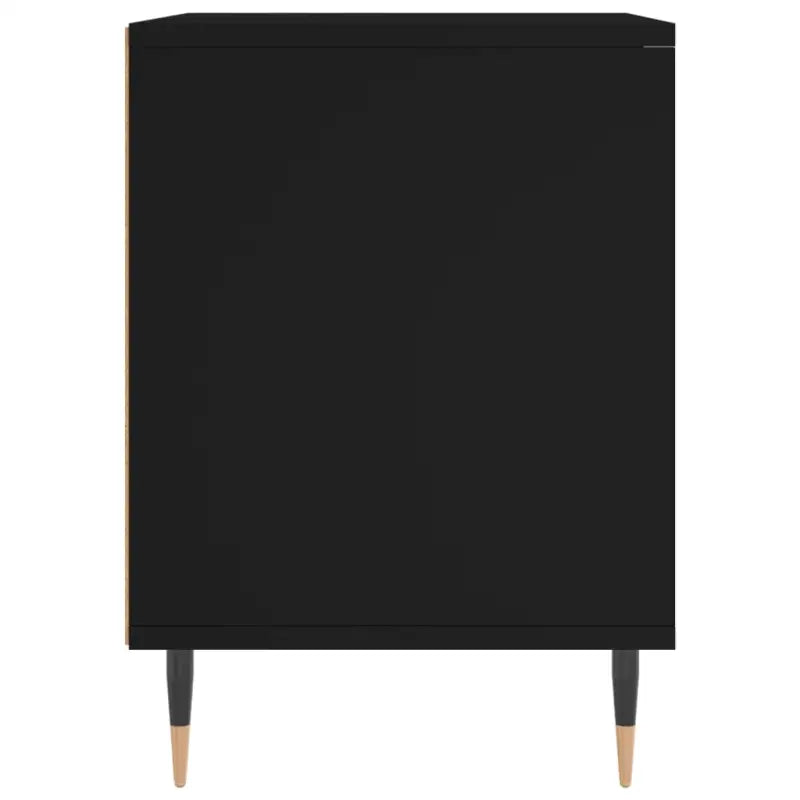 Nachtkastjes met bewerkt hout en metalen poten in een strak design - Nachtkastjes