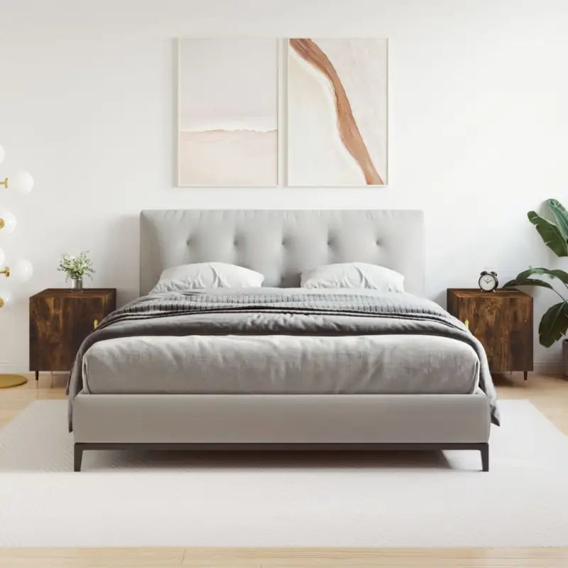 Nachtkastjes met bewerkt hout voor een moderne uitstraling - Nachtkastjes