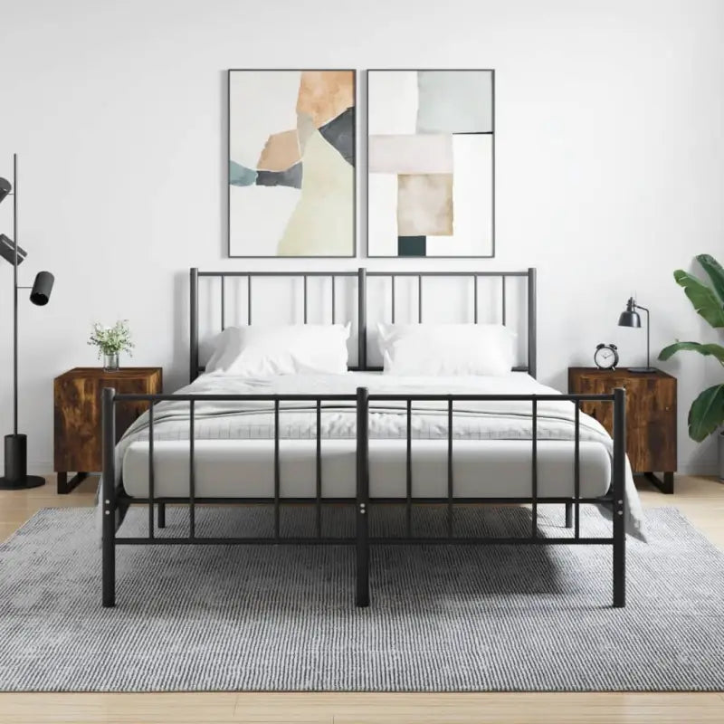 Nachtkastjes van bewerkt hout met moderne charme en hoge kwaliteit - Gerookt eiken / 2 - Nachtkastjes