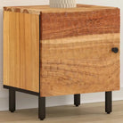 Nachtkastjes van massief mangohout met elegant design - Naturel / 1 / Massief acaciahout - Nachtkastjes