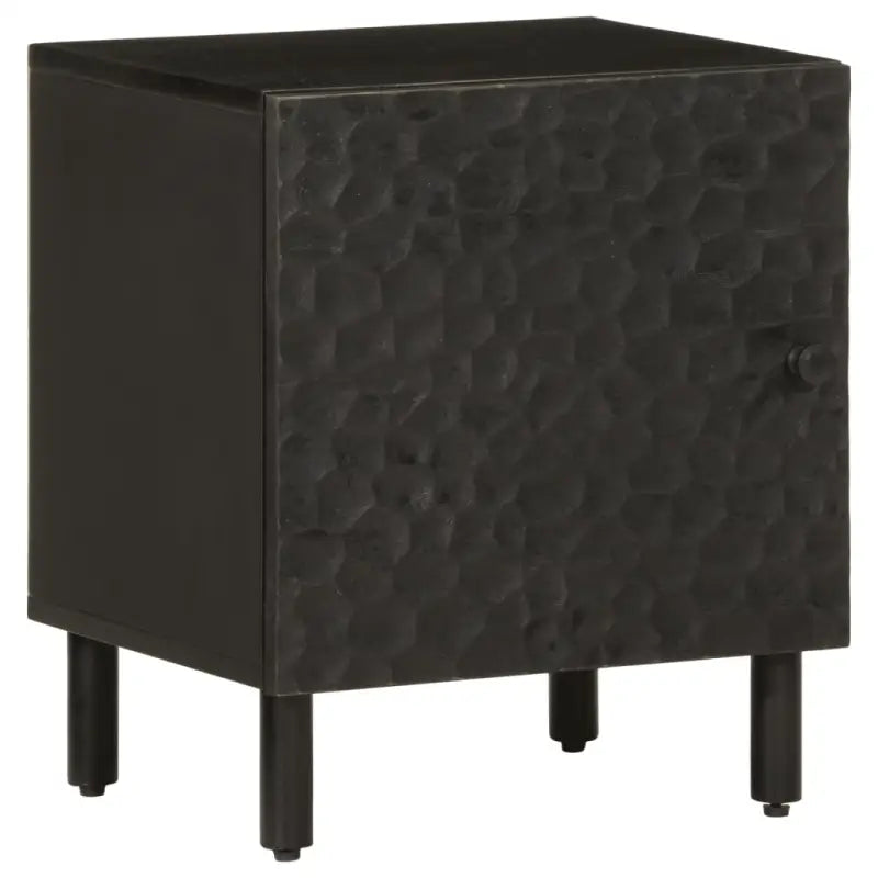 Nachtkastjes van massief mangohout met elegant design - Zwart / 1 / massief mangohout - Nachtkastjes