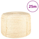 Natuurlijk sisal touw voor huis landbouw en transportgebruik - 1 / 25 m / 12 mm - Touw