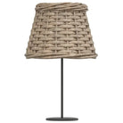Natuurlijke wicker lampenkap met houder gat voor sfeervolle verlichting - Lampenkappen