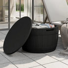 Opbergbox met imitatiehout structuur voor tuin en buitengebruik - Opbergboxen voor buiten