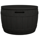 Opbergbox met imitatiehout structuur voor tuin en buitengebruik - Opbergboxen voor buiten