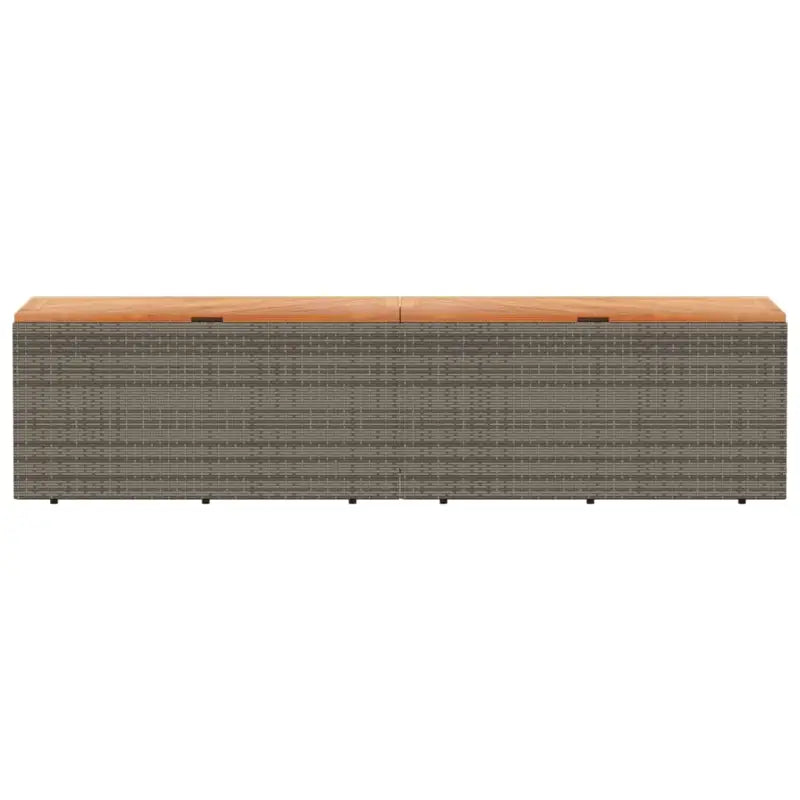 Opbergbox voor buiten in poly rattan voor andere spullen eenvoudig schoon maken - Opbergboxen voor buiten