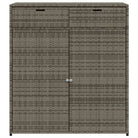 Opbergbox voor buiten in poly rattan voor tuinmeubels en accessoires - Opbergboxen voor buiten