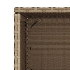 Opbergbox voor buiten in poly rattan voor tuinmeubels en accessoires - Opbergboxen voor buiten