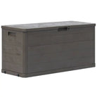 Opbergbox voor buiten voor kussens en dekens - Bruin / 280 l - Opbergboxen voor buiten