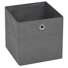 Opbergdozen van nonwoven stof voor opbergruimte levering bevat - Grijs / 10 - Opbergdozen