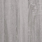 Opbergkast Grijs Sonoma met stabiel blad en elegant ontwerp - Opbergkasten & lockerkasten