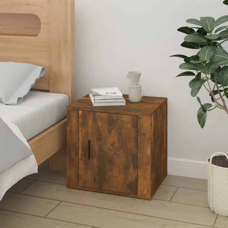 Opbergkast Grijs Sonoma met stabiel blad en elegant ontwerp - Gerookt eiken / 1 - Opbergkasten & lockerkasten