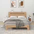 Opbergkast Grijs Sonoma met stabiel blad en elegant ontwerp - Wit / 2 - Opbergkasten & lockerkasten