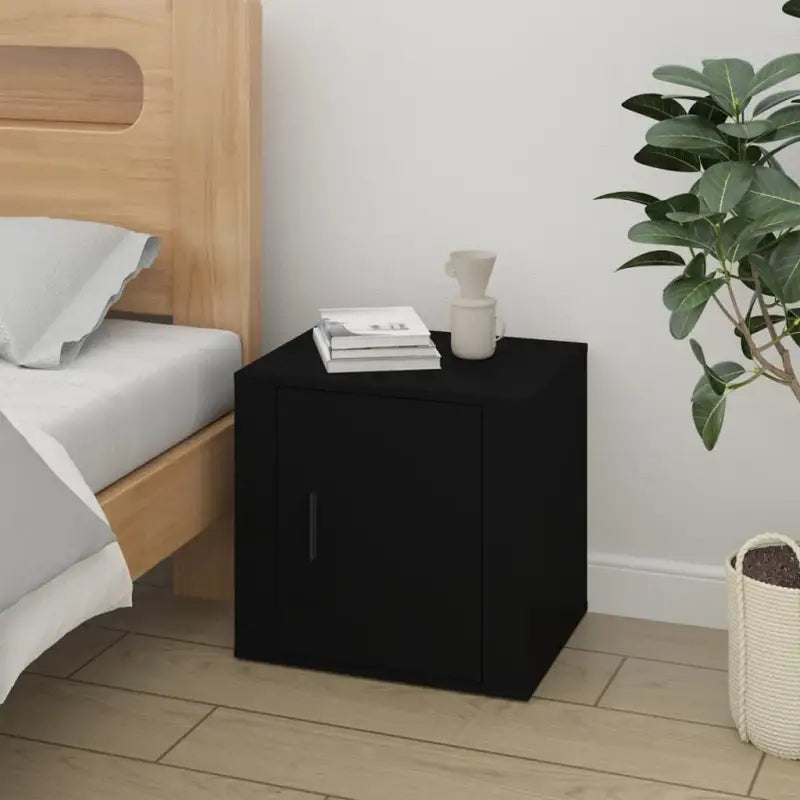Opbergkast Grijs Sonoma met stabiel blad en elegant ontwerp - Zwart / 1 - Opbergkasten & lockerkasten