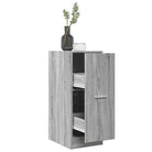 Opbergkast met bewerkt hout voor stijlvol en duurzaam opbergen - Grijs sonoma / 30 x 41 x 77.5 cm / 1 - Opbergkasten &