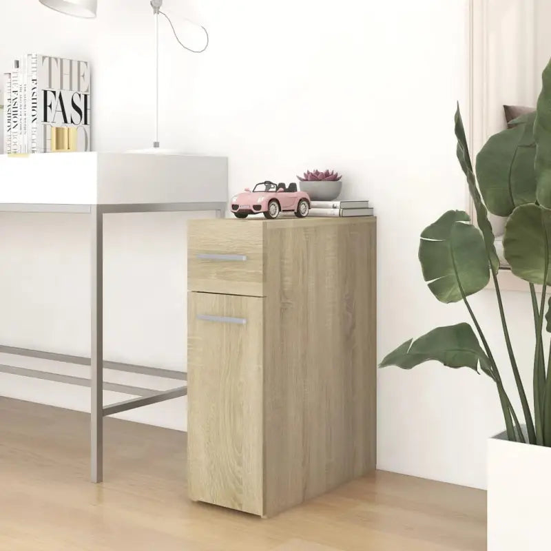 Opbergkast van bewerkt hout voor een overzichtelijk huis - Sonoma eiken / 1 - Opbergkasten & lockerkasten