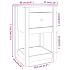 Opbergkasten met massief grenenhout en stabiel blad voor in je interieur - Opbergkasten & lockerkasten