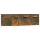 Opbergkasten van bewerkt hout voor muurbevestiging en decoratie - Opbergkasten & lockerkasten