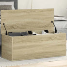Opbergkisten van bewerkt hout voor overzichtelijke opbergruimte - Sonoma eiken / 90 x 35 x 35 cm / 1 - Opbergkisten