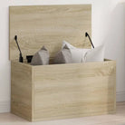 Opbergkisten van bewerkt hout voor overzichtelijke opbergruimte - Sonoma eiken / 60 x 35 x 35 cm / 1 - Opbergkisten
