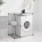 Opbergrek voor boven de wasmachine met stevige ijzeren frame - Handdoekrekken & -houders
