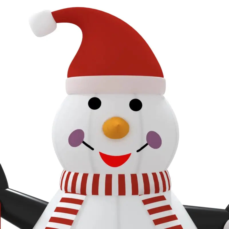 Opblaasbare sneeuwpop met ingebouwde ventilator van oxford stof - Kerstverlichting