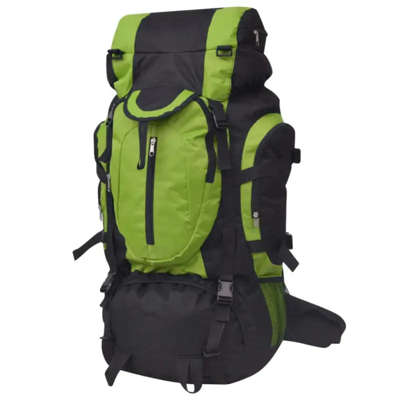 Outdoor rugzak met grote inhoud en 600d polyester voor reizen - Groen / 75 l / 1 - Rugzakken