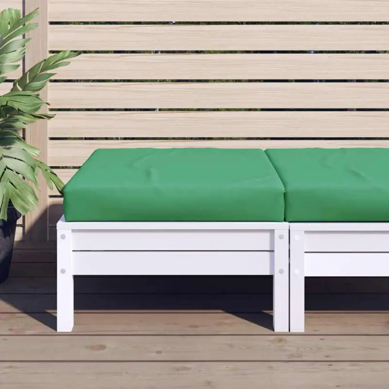 Palletkussen van oxford stof voor een frisse uitstraling in je buitenruimte - Groen / 1 / Voetensteun - Stoelkussens