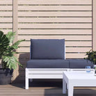 Palletkussen van oxford stof voor een frisse uitstraling in je buitenruimte - Marineblauw / 1 / Middenbank