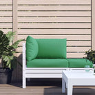 Palletkussen van oxford stof voor een frisse uitstraling in je buitenruimte - Groen / 1 / Hoekbank - Stoelkussens
