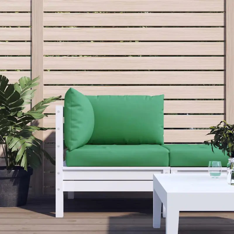 Palletkussen van oxford stof voor een frisse uitstraling in je buitenruimte - Groen / 1 / Hoekbank - Stoelkussens