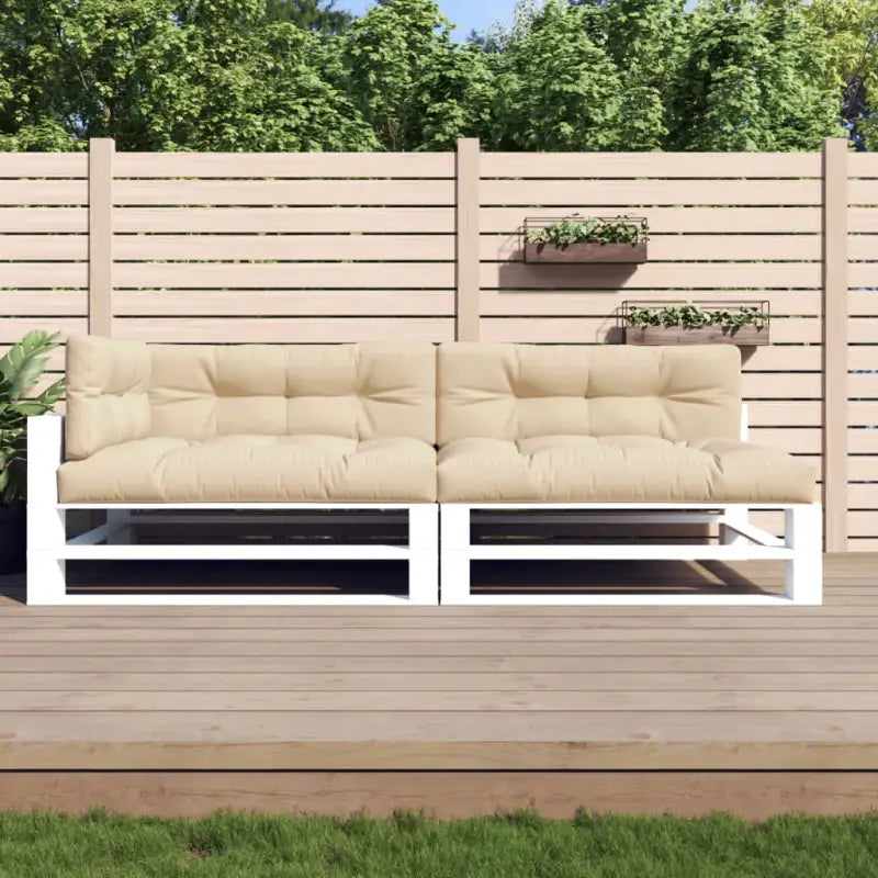 Palletkussens voor een frisse uitstraling en behoud van oorspronkelijke vorm - Beige / 1 - Stoelkussens