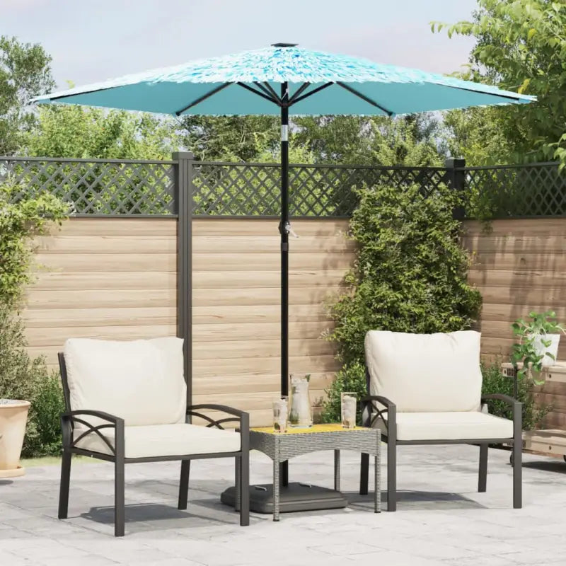 Parasols en Zonneschermen voor Schaduw en UV Bescherming - Blauw / 223 x 223 x 213 cm / 1 - Parasols en zonneschermen