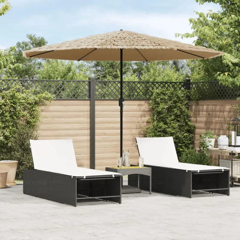 Parasols en Zonneschermen voor Schaduw en UV Bescherming - Bruin / 324 x 324 x 247 cm / 1 - Parasols en zonneschermen