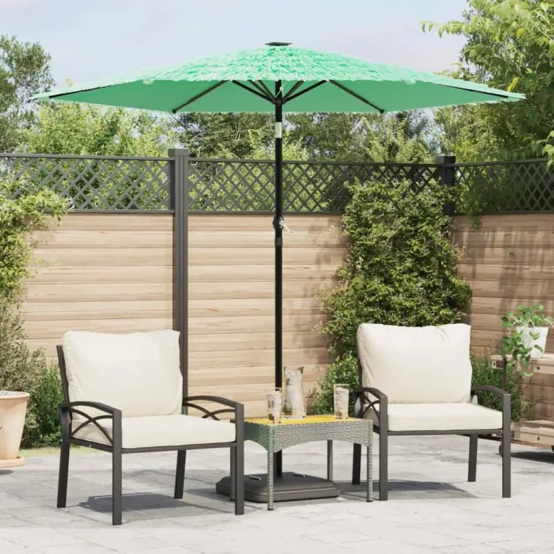 Parasols en Zonneschermen voor Schaduw en UV Bescherming - Groen / 223 x 223 x 213 cm / 1 - Parasols en zonneschermen