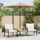 Parasols met LED’s voor schaduw en UV-bescherming tijdens open vuur - 223 x 223 x 213 cm / 1 - Parasols en zonneschermen