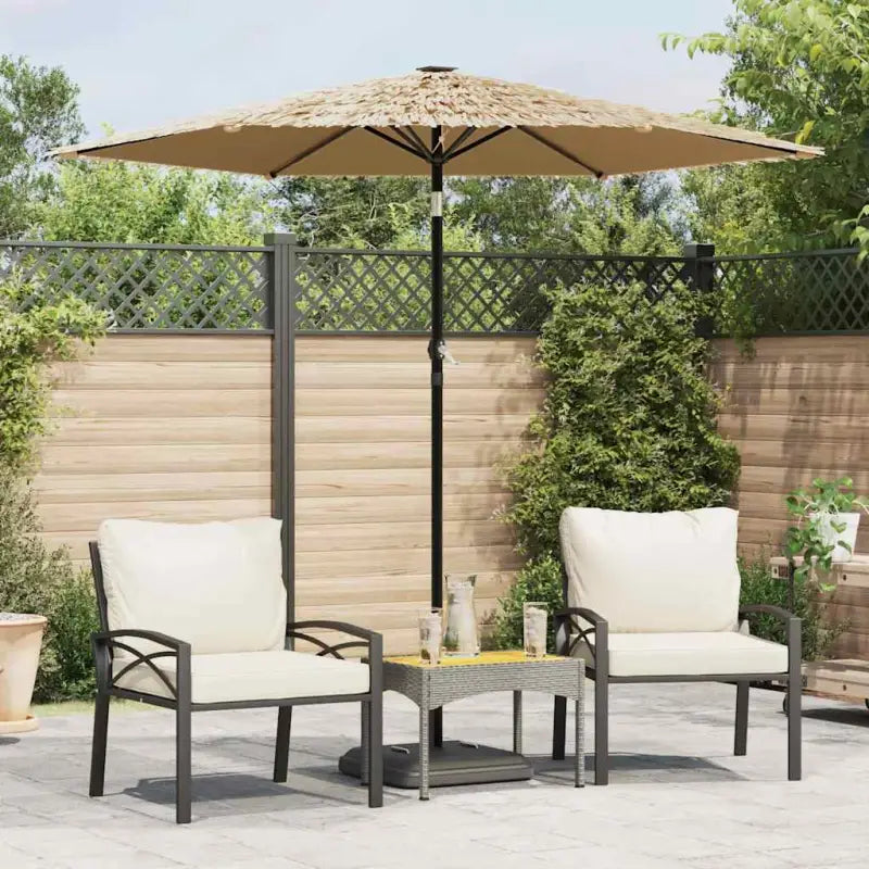 Parasols met LED’s voor schaduw en UV-bescherming tijdens open vuur - 223 x 223 x 213 cm / 1 - Parasols en zonneschermen
