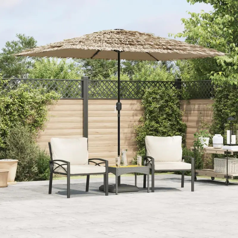 Parasols met LED’s voor schaduw en UV-bescherming tijdens open vuur - 248 x 248 x 248 cm / 1 - Parasols en zonneschermen