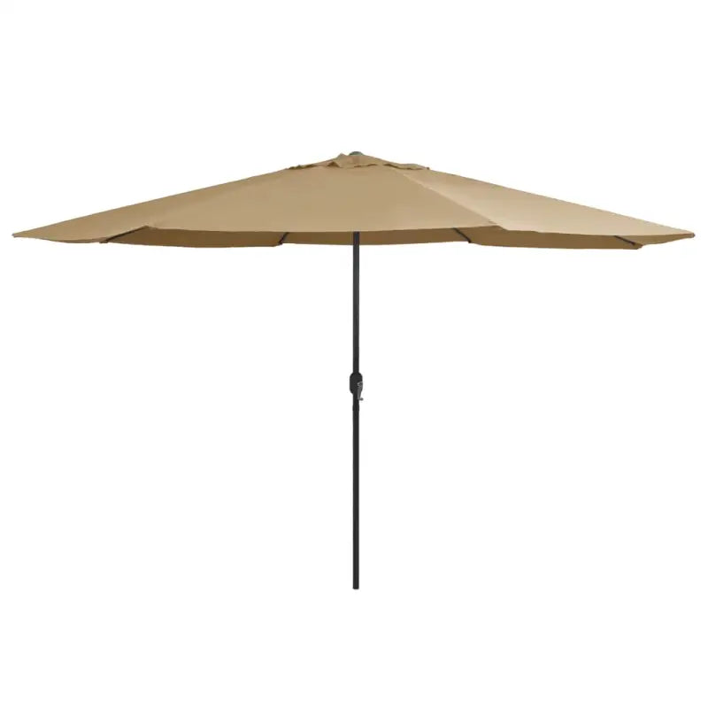 Parasols met metalen paal voor schaduw en UV-bescherming - Taupe / 1 - Parasols en zonneschermen