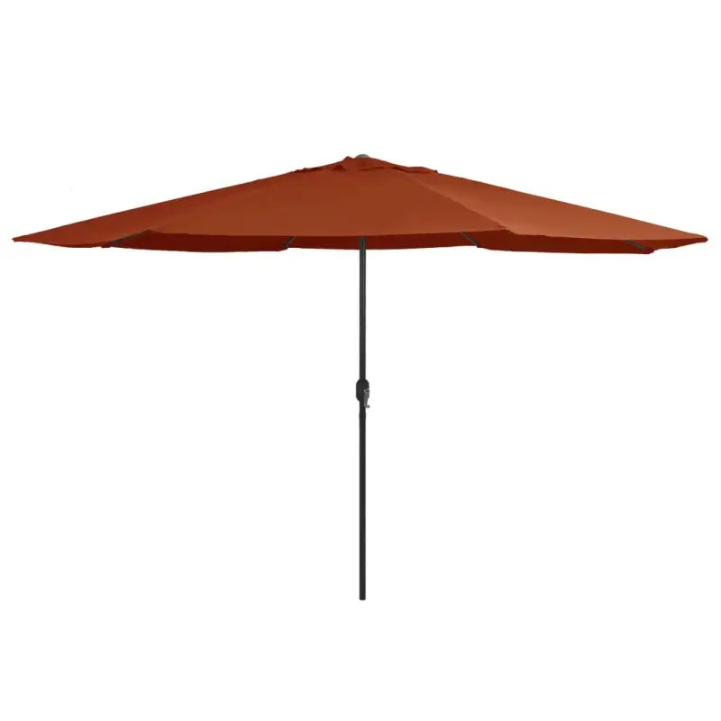 Parasols met metalen paal voor schaduw en UV-bescherming - Terracotta / 1 - Parasols en zonneschermen