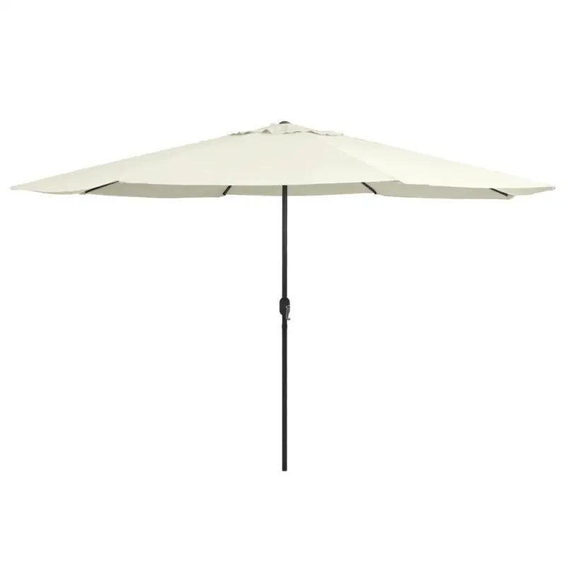 Parasols met metalen paal voor schaduw en UV-bescherming - Zandwit / 1 - Parasols en zonneschermen
