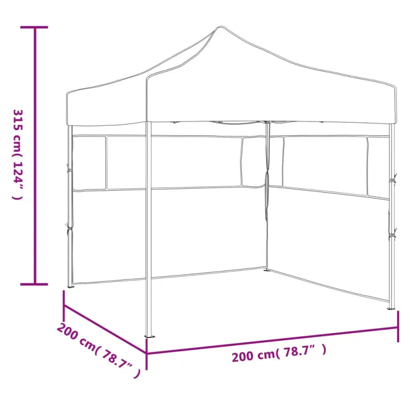 Partytent met 600d Oxford stof voor buitenactiviteiten bij zware regen - Partytenten & prieëlen