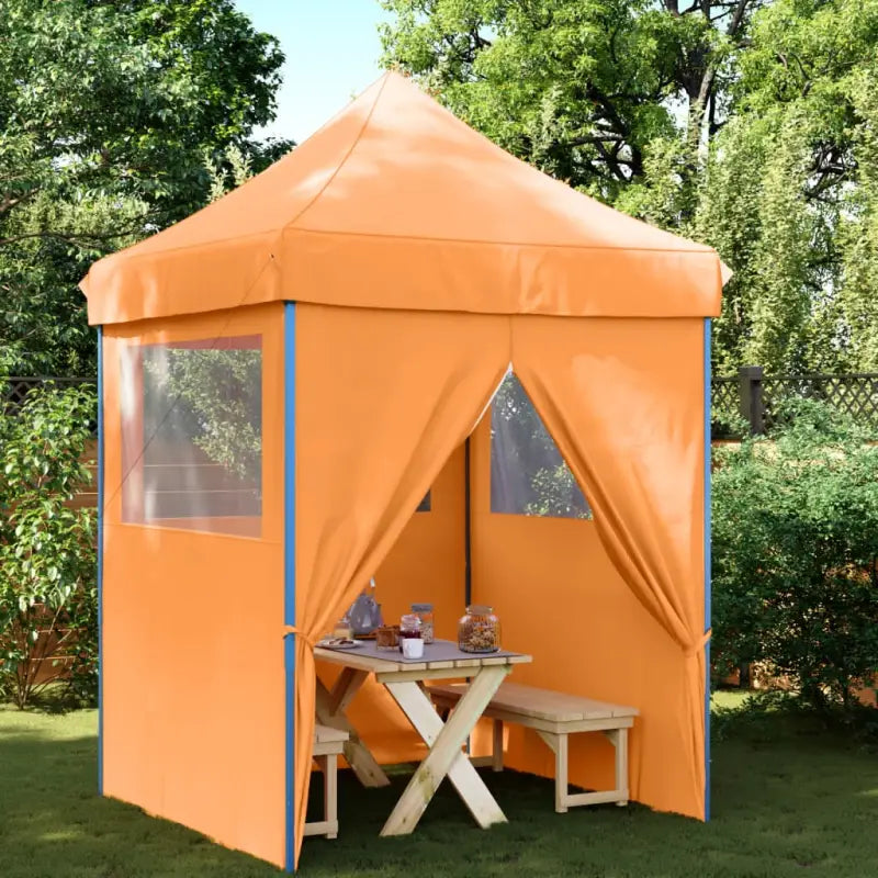 Partytent met 600d Oxford stof voor buitenevenementen en feesten - Oranje / 1 / met 4 zijwanden - Partytenten & prieëlen