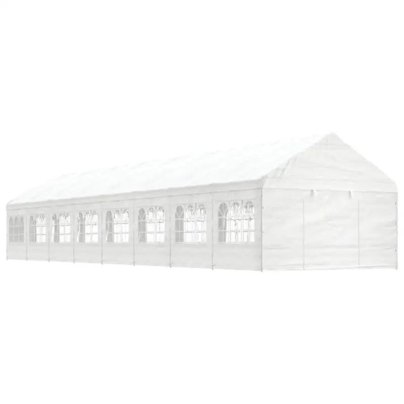 Partytent met Dak en Zijwanden voor uitstekende bescherming tegen de zon - 17.84 x 4.08 x 3.22 m - Partytenten &